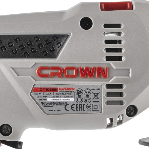 Ударная дрель CROWN CT10128 фото 8 Ударная дрель CROWN CT10128 фото 8