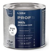 Эмаль для бетонных полов быстросохнущая Лакра Prof it База С 1,7 кг