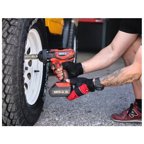 Аккумуляторный ударный гайковерт YATO 18 В, 1/2", 300 Нм YT-82804 фото 7 Аккумуляторный ударный гайковерт YATO 18 В, 1/2", 300 Нм YT-82804 фото 7