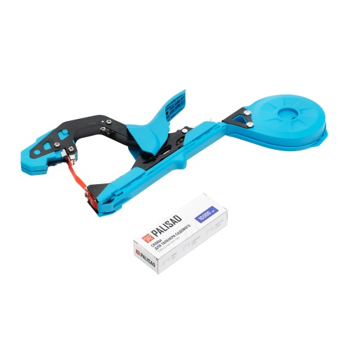 Тапенер садовый для подвязки растений, скобы 10 000 шт., лента 30 м, LUXE Palisad фото 12