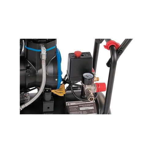 Компрессор безмасляный NORDBERG 220В, ресив. 24л, 250 л/мин NCEO24/250 фото 8