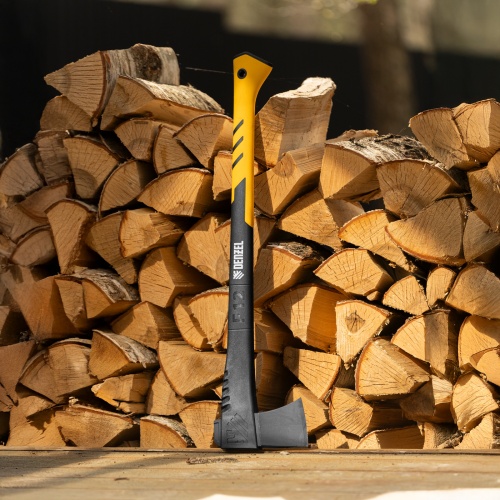 Топор-колун, F12, 2000 гр, двухкомпонентная рукоятка, 710 мм// Denzel фото 9