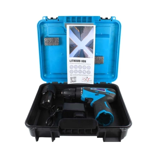 Аккумуляторная дрель-шуруповерт AktiTool cd12g в кейсе, 12 В, 1 li-ion аккум. 1500 mah 101201 фото 3 Аккумуляторная дрель-шуруповерт AktiTool cd12g в кейсе, 12 В, 1 li-ion аккум. 1500 mah 101201 фото 3