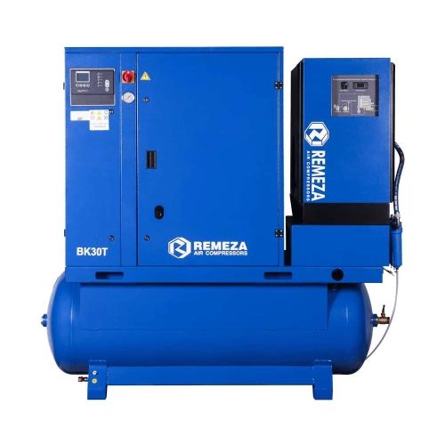 Винтовой компрессор Remeza ВК30Т-20-470Д2 на ресивере, с рефрижераторным осушителем и дополнительными фильтрами УТ-00003647 Винтовой компрессор Remeza ВК30Т-20-470Д2 на ресивере, с рефрижераторным осушителем и дополнительными фильтрами УТ-00003647