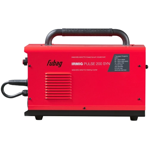 Сварочный инвертор полуавтомат FUBAG IRMIG PULSE 200 SYN с горелкой 250А 41385 фото 3 Сварочный инвертор полуавтомат FUBAG IRMIG PULSE 200 SYN с горелкой 250А 41385 фото 3