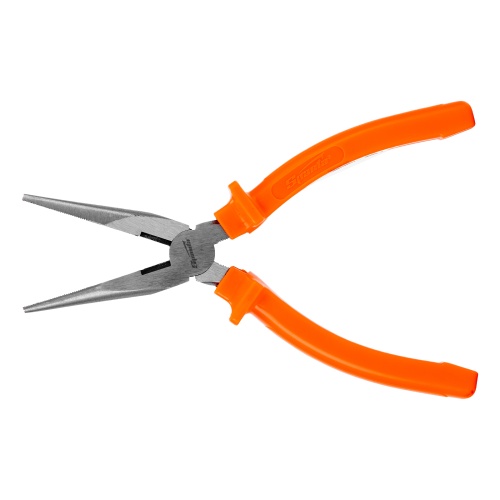 Длинногубцы прямые Classic, 180 мм, шлифованные, пластмассовые рукоятки Sparta фото 4