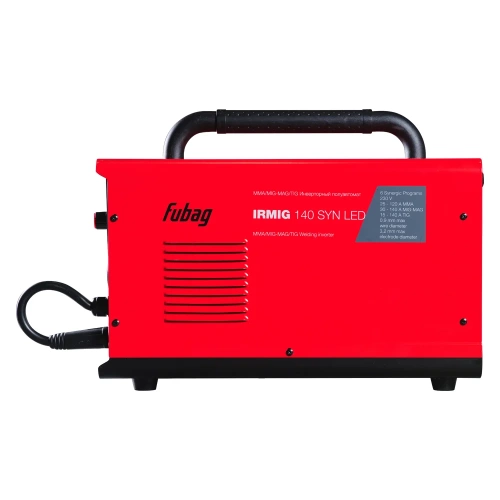 Сварочный полуавтомат FUBAG IRMIG 140 SYN LED с горелкой 150А в комплекте, 646401 фото 5 Сварочный полуавтомат FUBAG IRMIG 140 SYN LED с горелкой 150А в комплекте, 646401 фото 5