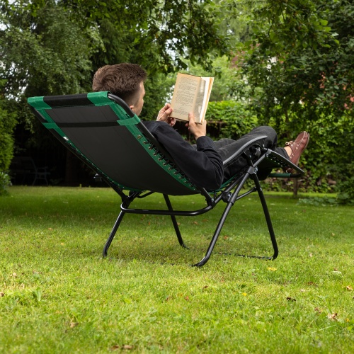 Кресло-шезлонг складное, многопозиционное 160 х 63.5 х 109 cм Camping Palisad фото 10