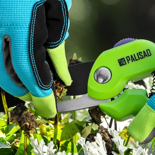 Секатор прямого реза, 210 мм, шестеренный привод, двухкомпонентные рукоятки, Palisad фото 14
