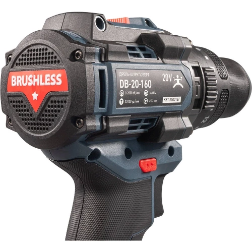 Ударная дрель-шуруповерт DB-20-160 без АКБ и ЗУ ПРОФИ КВТ 104539 фото 9