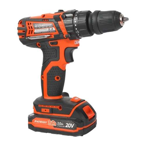 Аккумуляторная дрель-шуруповерт PATRIOT BR 203UES 180201203 фото 3 Аккумуляторная дрель-шуруповерт PATRIOT BR 203UES 180201203 фото 3