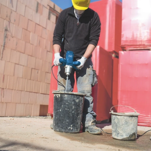 Строительный миксер 2-скоростной 1600 Вт PM1600 Scheppach 5907803901 фото 3 Строительный миксер 2-скоростной 1600 Вт PM1600 Scheppach 5907803901 фото 3