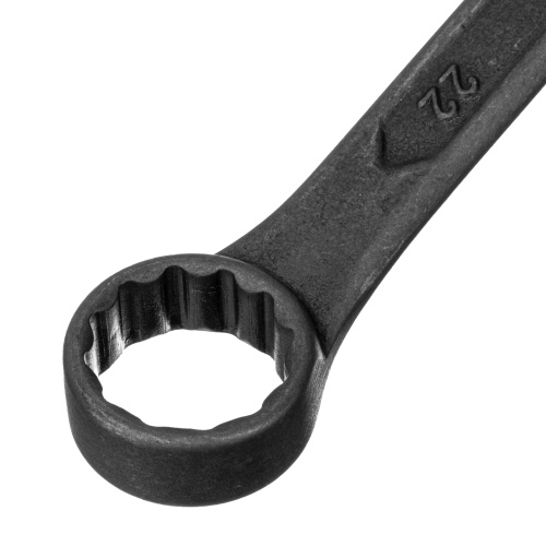 Ключ комбинированый, 22 мм, CrV, фосфатированный Сибртех фото 4