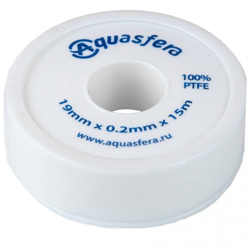 Лента-фум Aquasfera 6020-04 19х0,2 мм 15 м