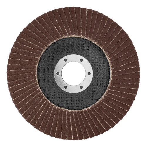 Круг лепестковый торцевой КЛТ-2, зернистость Р 80, 125 х 22.2 мм фото 2 Круг лепестковый торцевой КЛТ-2, зернистость Р 80, 125 х 22.2 мм фото 2