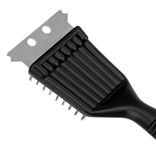 Щетка для чистки гриля 20 см, 2 в 1 (щетка, скребок) Camping Palisad фото 5