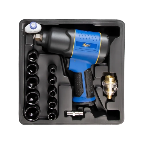 Пневматический ударный гайковерт KRAFT KT 707006 Пневматический ударный гайковерт KRAFT KT 707006