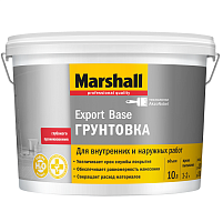 Грунтовка акриловая Marshall Export Base универсальная 10 л