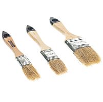 Набор кистей Biber 31401 флейцевые натуральная щетина 3 шт