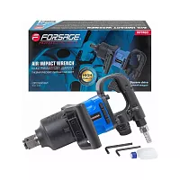 Пневмогайковерт ударный с коротким валом Forsage реверсом и регулировкой усилия 1''  (2000Hм) F-RP7463(50502)