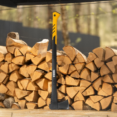 Колун, F20, 2800 гр, двухкомпонентная рукоятка, 920 мм// Denzel фото 10