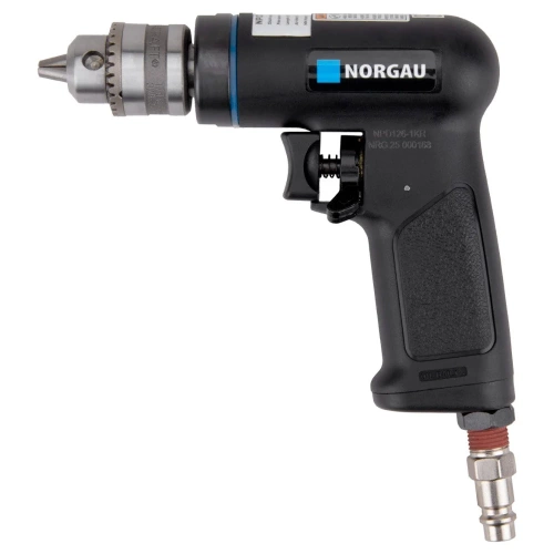 Дрель пневматическая реверсивная NORGAU NPD126-1KR патрон 6,5 мм, 2600 об/мин, 094707001 фото 5 Дрель пневматическая реверсивная NORGAU NPD126-1KR патрон 6,5 мм, 2600 об/мин, 094707001 фото 5