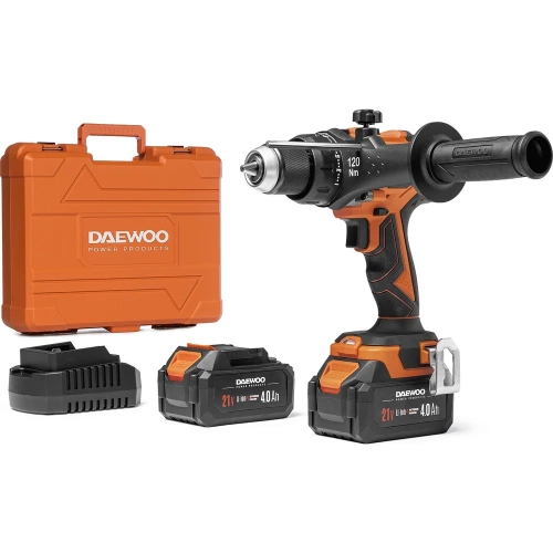 Ударная аккумуляторная дрель-шуруповерт DAEWOO DAA 6521Li SET фото 10