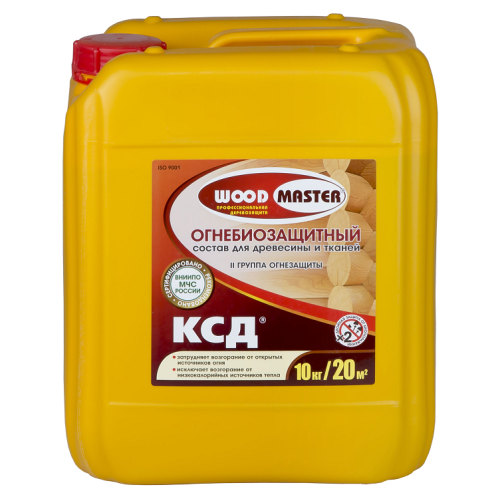 Огнебиозащитный состав Woodmaster КСД 10 кг