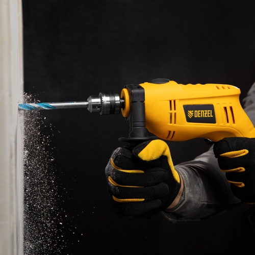 Дрель ударная ID-550, 550 Вт, 0-2900 об/мин, 46400 уд/мин Denzel фото 14