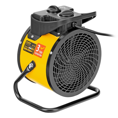 Тепловая пушка, керамический нагреватель (тепловентилятор) DHC 3-150, 230 В, 0.025/1.5/3 кВт Denzel фото 3