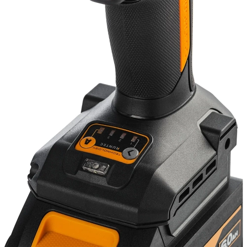 Гайковерт ударный RUNTEC PRO аккумуляторный 3/4, 20В, 2х6Ач, 1600Нм RT-IW1600 фото 5