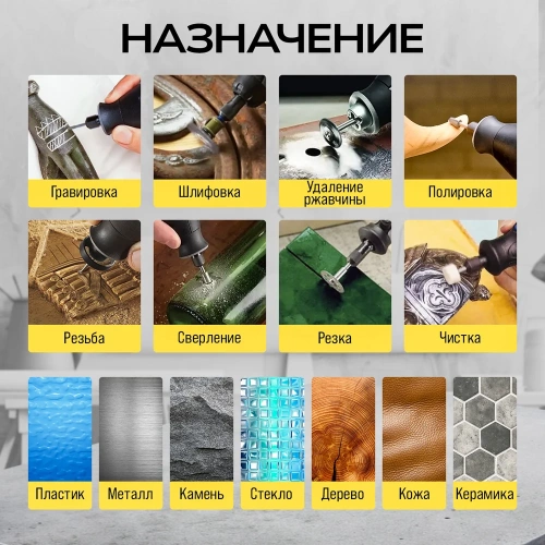 Аккумуляторный гравер TECHNICOM 12В, 2Ач, 6 скоростей, 5000-25000 об/мин TC-CF699 фото 3 Аккумуляторный гравер TECHNICOM 12В, 2Ач, 6 скоростей, 5000-25000 об/мин TC-CF699 фото 3