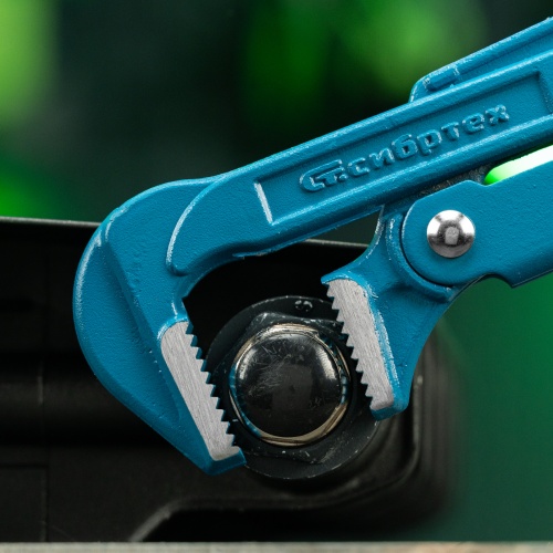 Ключ трубный рычажный №2, 1.5", литой, тип "L" Сибртех фото 11