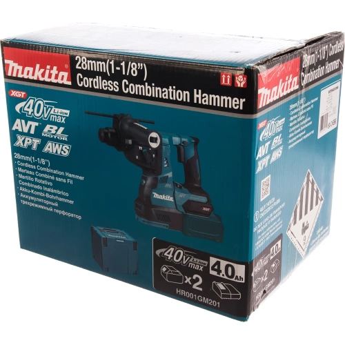 Аккумуляторный перфоратор Makita XGT HR001GM201 199375 фото 7