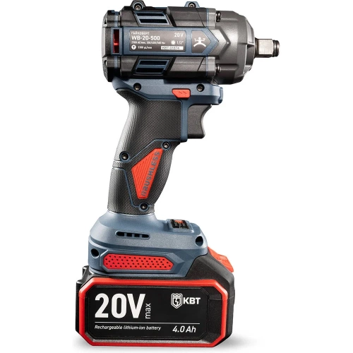 Гайковерт ударный КВТ WB-20-500 серия ПРОФИ аккумуляторный бесщеточный 102594 фото 5 Гайковерт ударный КВТ WB-20-500 серия ПРОФИ аккумуляторный бесщеточный 102594 фото 5