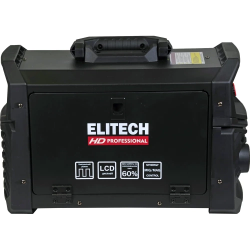 Инверторный сварочный аппарат Elitech HD WM 200 SYN LCD Pulse 204473 фото 6