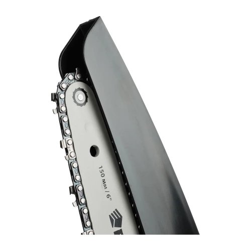 Электропила аккумуляторная ЕРМАК 1АКБ, шина 150 мм, бесщеточная, пластиковый кейс, 2.0Ач Li-ion 691-188 фото 6 Электропила аккумуляторная ЕРМАК 1АКБ, шина 150 мм, бесщеточная, пластиковый кейс, 2.0Ач Li-ion 691-188 фото 6