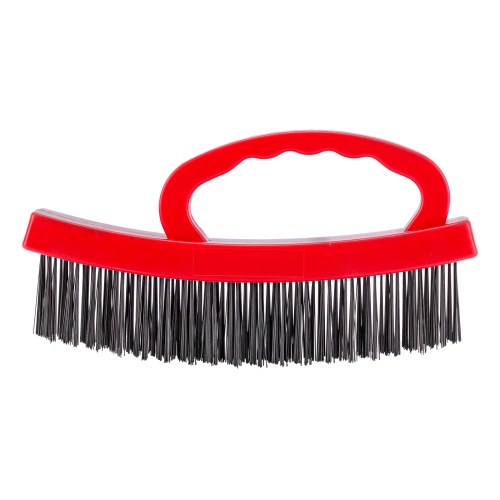 Щетка зачистная четырехрядная, плоская, пластиковая с рукояткой Matrix фото 5