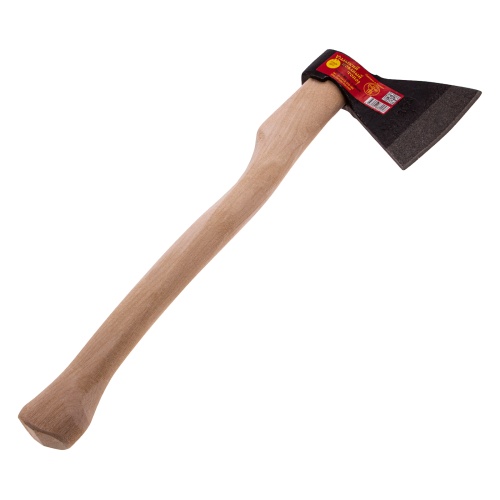 Топор кованный, в сборе, 890/1200 г, деревянное топорище, 500 мм, АО, фото 3