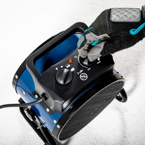 Тепловая пушка, керамический нагреватель K3, 3 режима, 230В, 1500/3000 Вт Сибртех фото 10