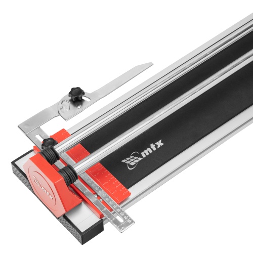 Плиткорез ручной 800 х 14 мм, каретка на подшипниках, усил.рук-ка, облегченная алюм. станина MTX фото 8