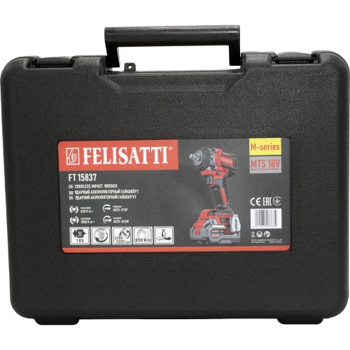 Аккумуляторная угловая шлифовальная машина Felisatti FT (картон, без аккум.) 1576 фото 7