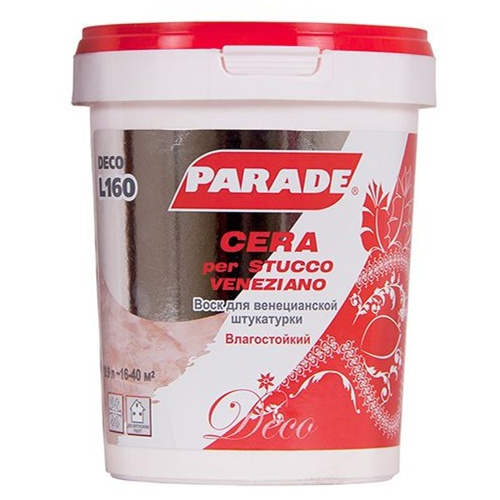 Воск Parade Deco Cera per Stucco Veneziano для венецианской штукатурки 0,9 л