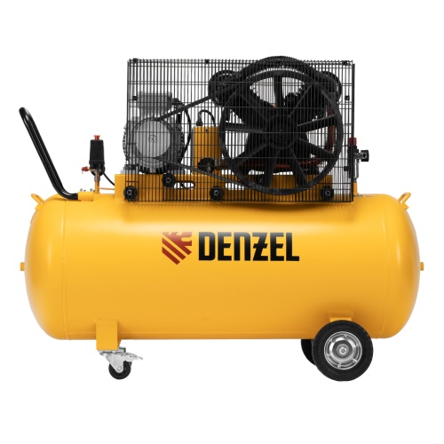 Компрессор воздушный рем. привод BCV 5500-T/270, 5,5 кВт, 270 литров, 850 л/мин Denzel фото 5
