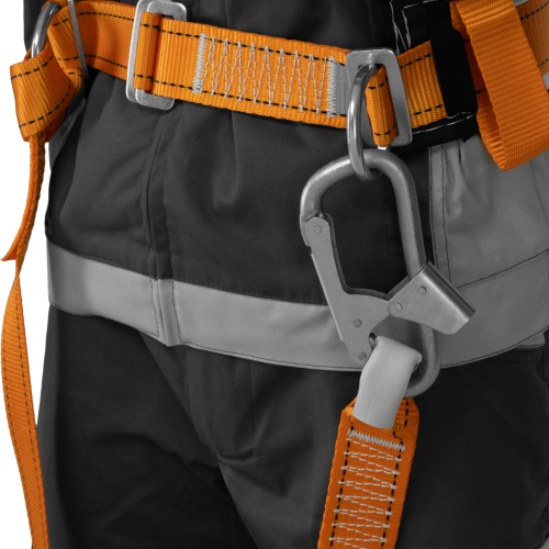 Удерживающая привязь УП IIД, с наплечными лямками, А-строп из синтетической ленты Сибртех фото 8 Удерживающая привязь УП IIД, с наплечными лямками, А-строп из синтетической ленты Сибртех фото 8