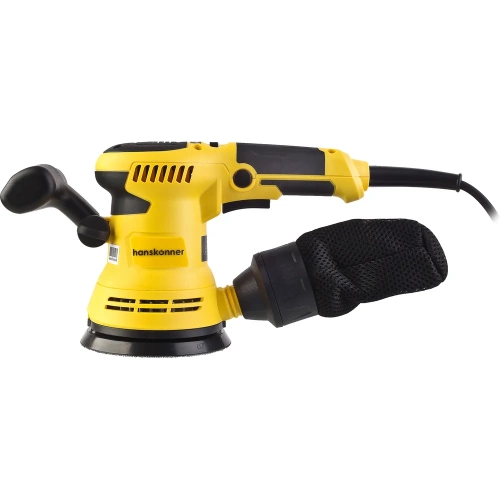 Эксцентриковая шлифмашина Hanskonner 450Вт, 125мм, 8000-12000об/мин, КОНСТ ЭЛ-КА HOS8145RC фото 6