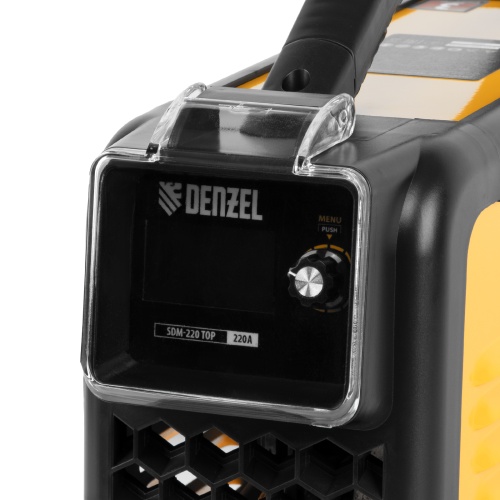 Аппарат инвертор. дуговой сварки SDM-220 Top, 220 А, ПВ 60% кейс Denzel фото 9