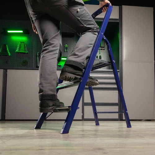 Стремянка, 3 ступени, стальная, Сибртех фото 11