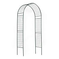 Арка садовая разборная «Сетка широкая» 2.5 х 0.5 х 1.2 м