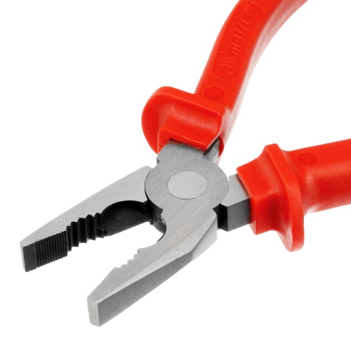 Плоскогубцы Econom, 180 мм, шлифованные, пластмассовые рукоятки Matrix фото 4